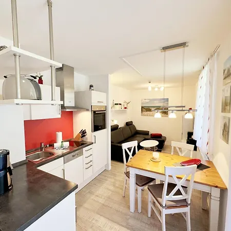Haus Meeresblick A 2 23 Silberdistel Mit Balkon Appartement *